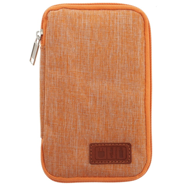 Bolsa de almacenamiento multifunción para accesorios digitales, protección electrónica, organizador para teléfono, cable USB, auriculares (color aleatorio)