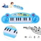 thumbnail image 5 of Teclado de Piano para Ni?os, 12 Teclas, Piano Electrónico para Ni?os, Juguete Musical Electrónico, órgano, Instrumentos Musicales, Juguetes Adecuados para Ni?os(Azul) EOTVIA No, 5 of 7