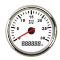 thumbnail image 1 of 85mm Tachometer Gauge with LCD Hour Meter 3000 RPM Car Boat Tacho Sensor Marine Tacho Meters 12V/24V Red Backlight ,Easy to Calibrate, 1 of 7