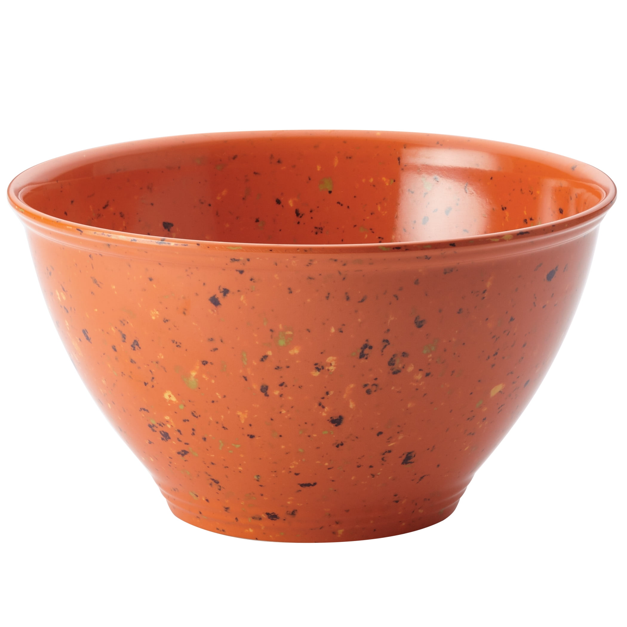 Rachael Ray 4 Quart Melamine Garbage Bowl, Orange