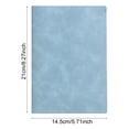 A5 College Ruled Notebook PU Softcover Journals- Durable Composition ...