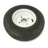 Load Star 30000 Tire and Wheel Assembly - 480x8 - 4 Hole - White Rim