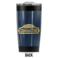 thumbnail image 2 of The Polar Express/Conductor Stainless Steel Tumbler 20 oz Coffee Travel Mug/Cup, Vacuum Insulated & Double Wall with Leakproof Sliding Lid | Great for Hot Drinks and Cold Beverages, 2 of 7
