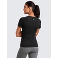 thumbnail image 2 of Remera CRZ YOGA Sin Costuras Manga Corta Negra Talle XS, 2 of 8