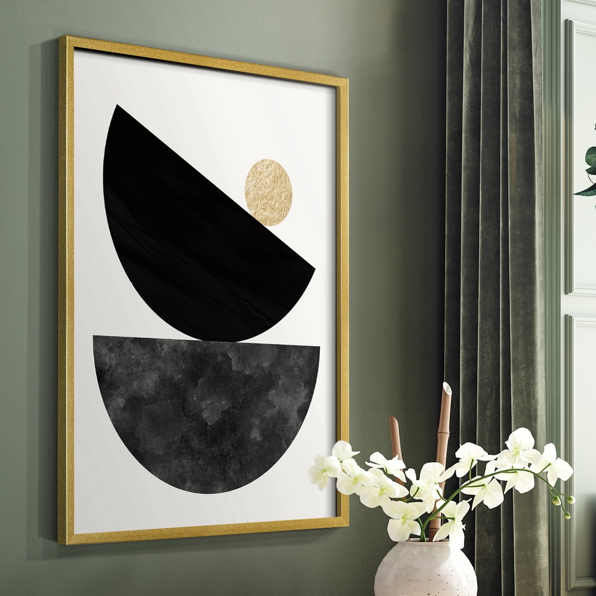 Delicate Balance in Paper Solid Wood 16 x 20 Framed Print
