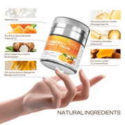 Turmeric Face Cream with Vitamin C –Fades Dark Spots & Hydrates Dry & Oily Skin