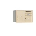 thumbnail image 1 of Salsbury 3705D-01SRU 5 Door High Unit 20 Inches - Double Column - 1 Mb3 Door - 1 Pl5 - Sandstone - Rear Loading - Usps Access, 1 of 1