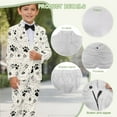 thumbnail image 6 of Xoenoiee Dog Paw Print Boys Suits 2 Piece Formal Suit Set Slim Fit Formal Dress Clothes Ring Bearer Outfit for Kids, 13-14 Years, 6 of 7