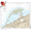 NOAA Chart 14835: Erie Harbor 21.00 x 22.59 (Small Format Waterproof)
