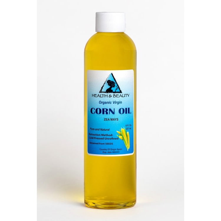 CORN / MAIZE OIL ORGANIC UNREFINED VIRGIN COLD PRESSED RAW PREMIUM PURE