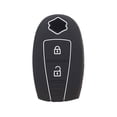 thumbnail image 4 of serony Car Key Fob Solid Color 3 Button Flexible Stylish Button Car Auto Key Detachable Protective Automotive Case Guard Protector Accessories Black, 4 of 7