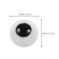 thumbnail image 2 of Miangastore Halloween Eye Balls Plastic Toy Eyes Assorted Color 150Pcs 14mm, 2 of 8
