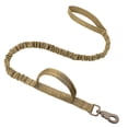 thumbnail image 1 of Military Tactical Dog Leash Training Adjustable Quick Release Elastic Leads Rope With 2 Control Handle For Medium And Small Dogs, 1 of 8