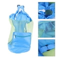 thumbnail image 1 of Bolsa De Almacenamiento De Juguetes Ligera Y Transpirable Para Playa Y Piscina, Mochila Con Cordón De Malla Para Niños Con Correas Ajustables Para Jugar Al Aire Libre, 1 of 7