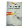 Theravent Snore Therapy Quiet Nights Flexible Seal Strips, Regular, 20 Ea, 6 Pack