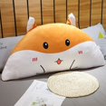 thumbnail image 1 of Almohada semicircular de 150cm para cintura de animales, muñeco de peluche, dinosaurio, unicornio, oso, supersuave, León, Rana, regalo suave, decoración de cama para el hogar zhangyuxiang LED, 1 of 2