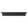 thumbnail image 1 of The Henry 48" Shelf or Mantel Shelf MDF Black Paint, 1 of 5