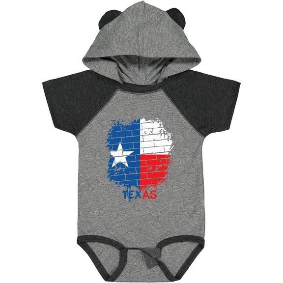 Inktastic Graffiti Texas State Flag Boys or Girls Baby Bodysuit