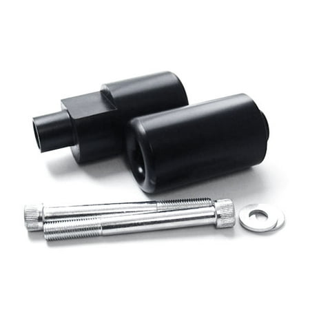 Cut Black Frame Sliders Krator 2005-2006 Suzuki GSXR 1000 No Cut Black Frame Sliders Crash Protectors Motorcycle ()
