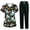Dark GreenA&02#0708K, variant on Halloween Women Scrub Sets Funny Ghost Witch Cat Stretch Nursing Uniform Top with Pockets and Pants Work Sets for Women 2 Piece Yellow M