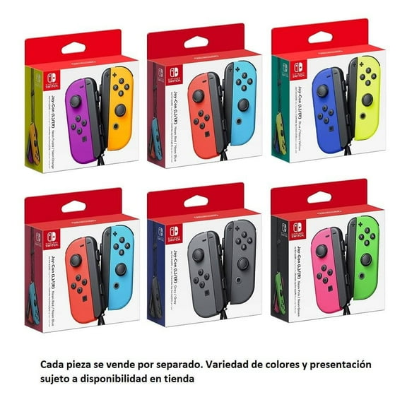 Controles Inalámbricos Nintendo Switch Joy-Con Varios Modelos 1 pza