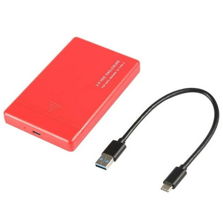 lulshou 2.5 SATA TO USB3.1 Type C HDD Hard Disk Drive External HDD Enclosure Case Tool 6