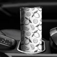 thumbnail image 3 of 20oz BlackWhite Lemon Fruit Slices White Pattern Skinny Tumblers Stainless Steel Tumbler with Lid and Straw,Vacuum Insulated Double Wall Travel Tumbler Cups with Cleaning Brush for Coffee,Tea, 3 of 6