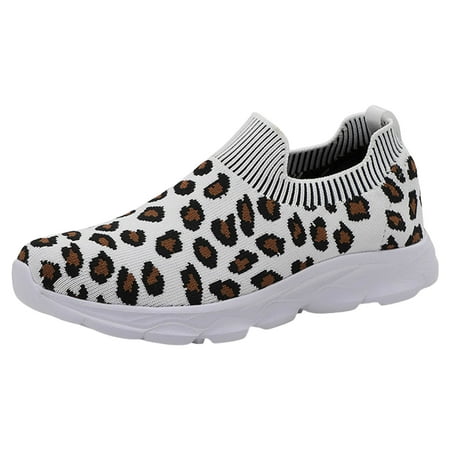 

XIAQUJ Women Sneakers Fashion New Pattern Animal Print Cute Flat Bottom Comfortable Lightweight Casual Shoes Sneakers for Women 2024 White 8(40)