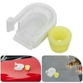 thumbnail image 2 of KAKOWELY 1 Set Transmission Shifter Bushing And Cap For Car Shift Connector Assembly Ideal For Shifter Cable Bushing Replacement And Repair,1.06X"X0.87"X0.59", 2 of 5