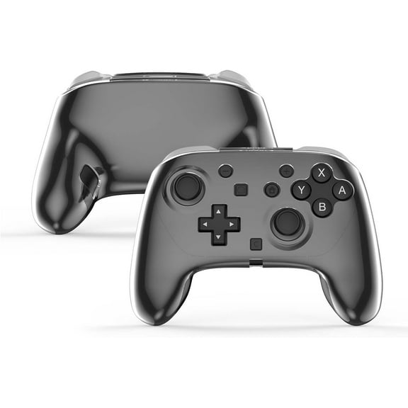 Case Cover for Switch 2 Pro Controller, Transparent Soft Protective TPU Cover for Switch 2 Pro Controller, Anti-Scratch,Shockproof,Clear