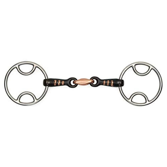 Shires Sweet Iron Bevel Bit with Raised Ribs #519R 5.5"