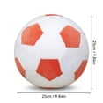 thumbnail image 3 of 9.8in Soccer Plush Toy, Soft Cartoon Sports Ball Doll, Athletic Themed Stuffed Toy for Desktop Decoration, Football Inspired Plush Ornament, 3 of 8