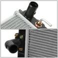 thumbnail image 3 of DNA Motoring OEM-RA-13079 Aluminum Radiator For 2009-2013 Infiniti FX50 FX35 14-17 QX70 AT 10 11 12, 3 of 5