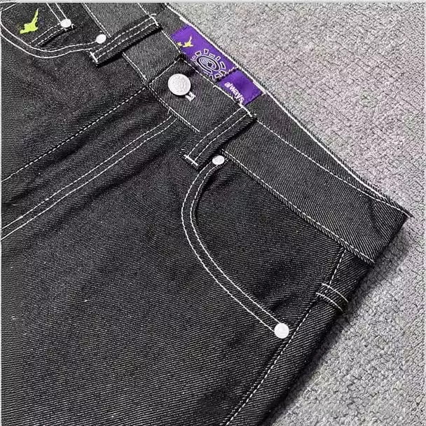 ADWYSD Jeans Alway do what you Casual Baggy Hiphop washed ADWYSD Jeans Alway do what you Casual Baggy Hiphop washed