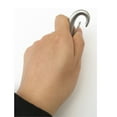 thumbnail image 3 of Greeniant Mosquetón de resorte en forma de huevo, multifuncional, para senderismo, Camping, cinturón, Clips de aparejo ligeros, hebilla de resorte de Deportes acuáticos Blanco 50 mm Greeniant OD031917-01B, 3 of 6