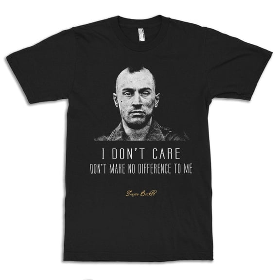 Taxi Driver Travis Bickle Graphic T-Shirt – Robert De Niro Classic Movie Tee for Men & Women – Iconic Character Shirt – Unisex Sizes – Vintage Film Apparel