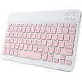 thumbnail image 2 of Teclado Inalámbrico Bluetooth Celular Tablet PC Rosa, 2 of 2