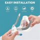 thumbnail image 2 of F20 Replacement Cushion for & CPAP Masks, Soft Silicone Seal, Snug Fit for Nose & Mouth Large, 2 of 3
