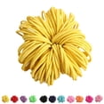 thumbnail image 3 of 100 Unids / set 3 CM Linda Chica Cola de Caballo Soporte para el Cabello Banda de Goma Elástica Delgada Cuerda Niños Lazos para el Cabello GeweYeeli PS12343-06, 3 of 7