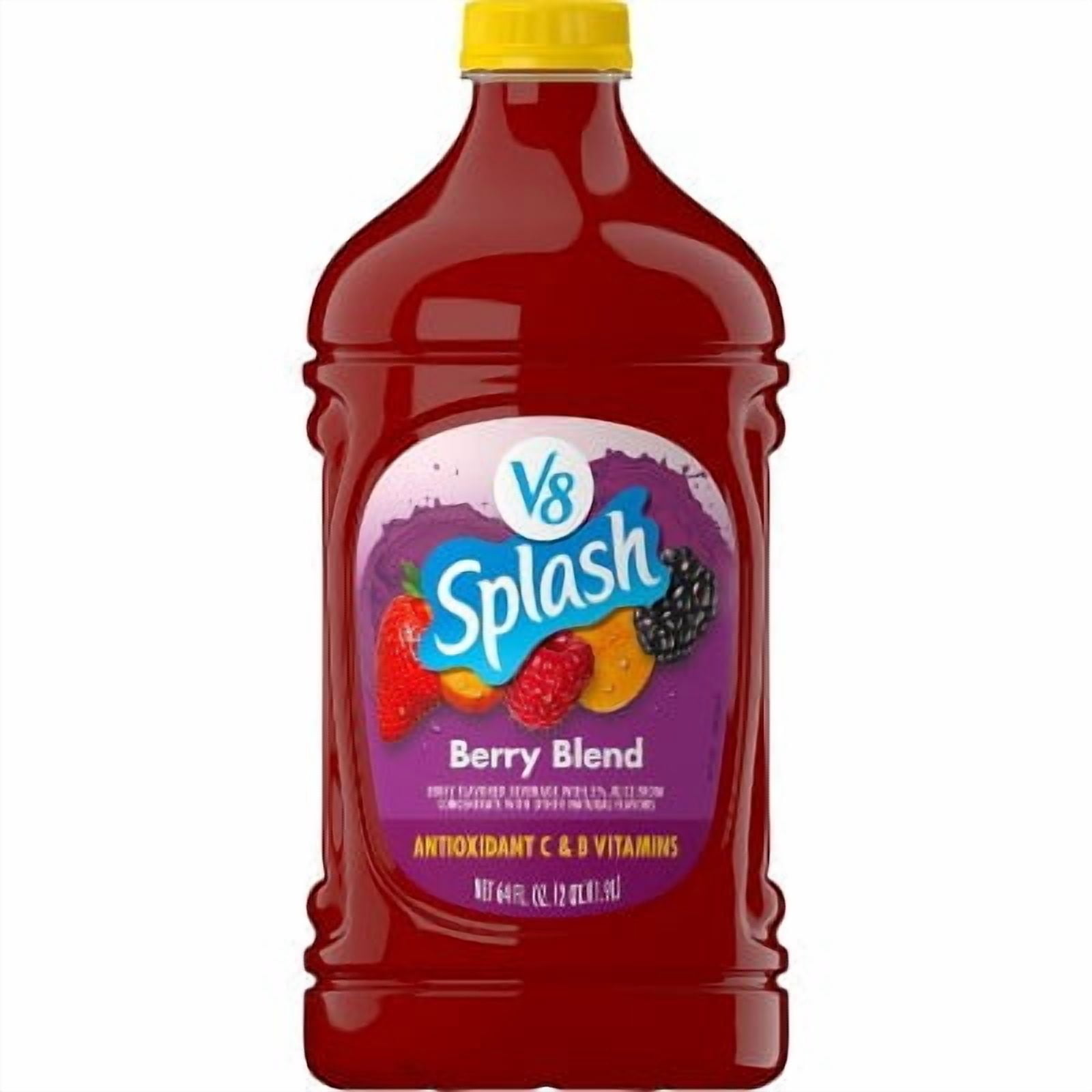 V8 Splash Berry Blend Juice - 64 fl oz Bottle