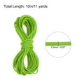 thumbnail image 2 of Uxcell Elastic Cord Heavy Stretch String Rope for Crafting DIY Sewing Hook Straps Camping Tie Down Strap Green Grass 2.5mm x 10m, 2 of 5