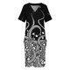 thumbnail image 4 of Vestido largo de verano para mujer prenda holgada con bolsillos tentáculos, 4 of 7