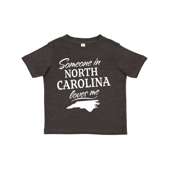 Inktastic Someone in North Carolina Loves Me Boys or Girls Toddler T-Shirt