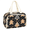 Black, variant on Jiaoprinted Gingerbread Christmas Tree Travel Makeup Bag for Women, Large Waterproof Toiletry Organizer, Portable Cosmetic Pouch with Handle for Daily Use, Christmas Cookie
