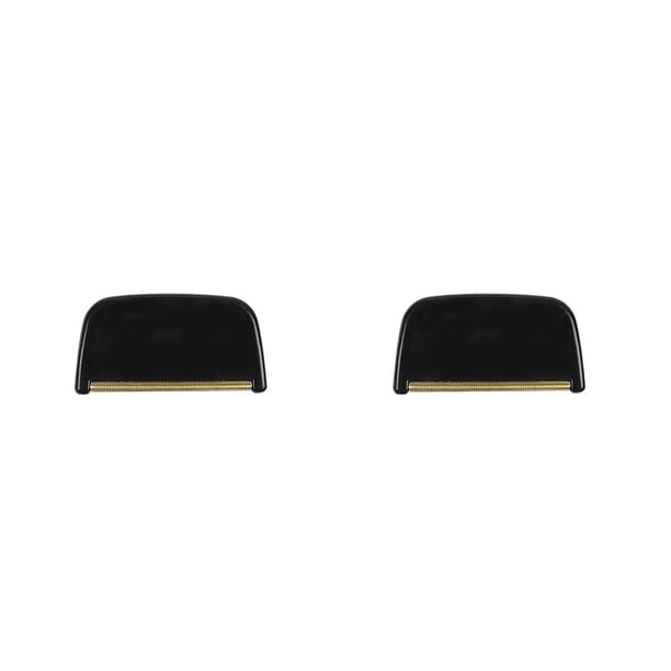 Kearding Eliminador de bolas de pelo portátil, suéter, depiladora, ropa, pelusa, afeitadora, para manta, cortina, calcetines, mallas Negro 2piezas Kearding CBP149915
