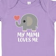 thumbnail image 4 of Inktastic My Mimi Loves Me Grandchild Boys or Girls Baby Bodysuit, 4 of 5