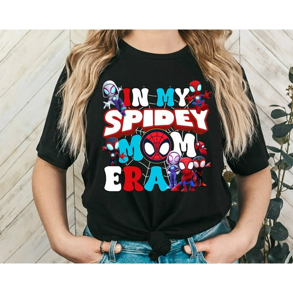 In my Spidey Mom Era Shirt, Disney Spidey Hero Mama Shirt, Spider Mommy Shirt