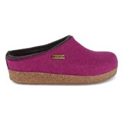 HAFLINGER Clog | Grizzly Kris, Mulberry