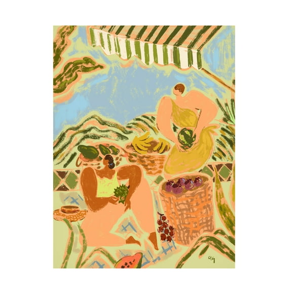 Arty Guava 'Fruit Stand' Canvas Art