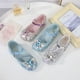 thumbnail image 2 of Zapatos de cuero para niñas, tacón alto, otoño, lentejuelas, moda, niña pequeña, zapatos de princesa de cristal, 2 of 6
